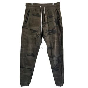 ASRV Men's Size‎ Medium Camouflage Thick Knit Casual Athleisure Sweatpants